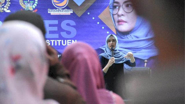 Anggota DPRD Sulawesi Selatan, Andi Rachmatika Dewi Temu Konstituen di Rappocini