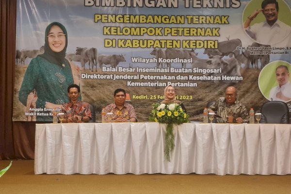 Komisi IV DPR RI Apresiasi Program Bimtek Kementan Dukung Pengembangan Peternakan di Kabupaten Kediri