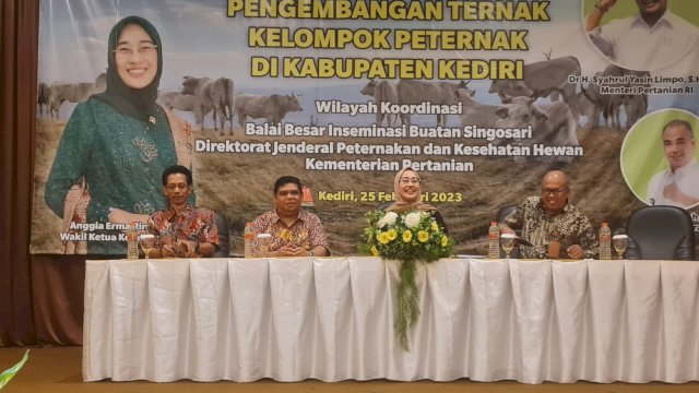 Komisi IV DPR RI Apresiasi Program Bimtek Kementan Dukung Pengembangan Peternakan di Kabupaten Kediri