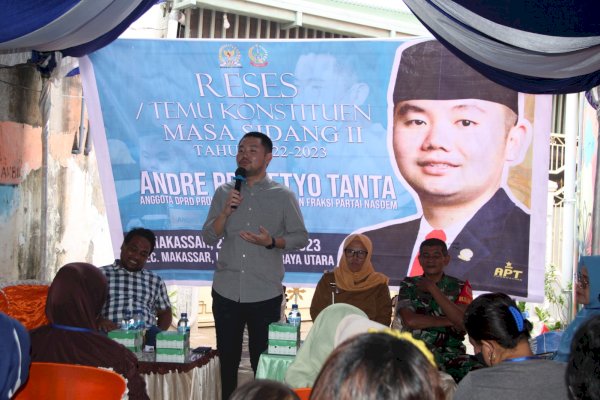 Reses Legislator NasDem Sulsel APT, Warga Bara-baraya Utara Harap Ada SMAN di Kecamatan Makassar