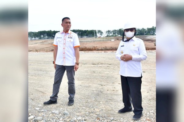 Wali Kota Judas Amir Tinjau Progres Pembangunan Sirkuit Ratona Motor Sport Palopo