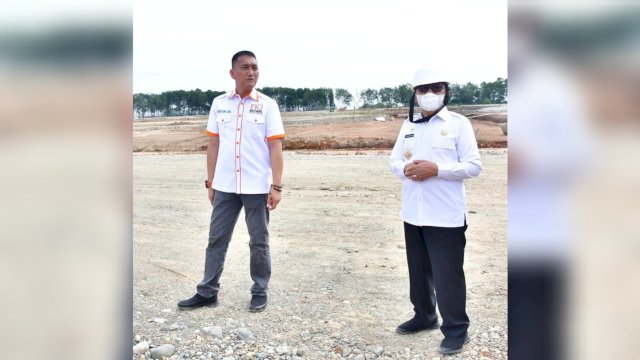 Wali Kota Judas Amir Tinjau Progres&nbsp;Pembangunan Sirkuit Ratona Motor Sport Palopo