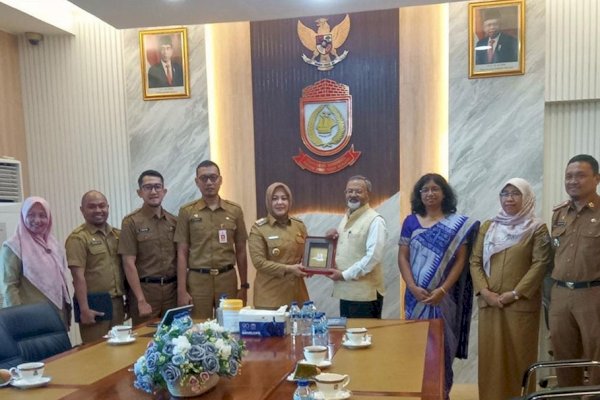 Andi Zulkifly Turut Dampingi Wawali Makassar Fatmawati Rusdi Terima Kunjungan Ambassador India Mr. Manoj Kumar Bharti