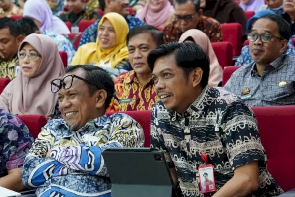 Kaban Bapenda Firman Pagarra Bersama SKPD, Perusda hingga Lurah Se-Kota Makassar Hadiri Rakor Pengendalian Inflasi