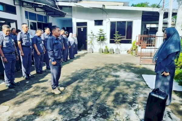 Pimpin Langsung Apel Pagi, Dirut Perumda Parkir Yulianti Minta Stafnya Jaga Kedisiplinan