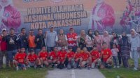 Ketua Askot PSSI Makassar Ahmad Susanto Lepas Klub Bangau Putra FC Berlaga di Garuda Anak Nusantara