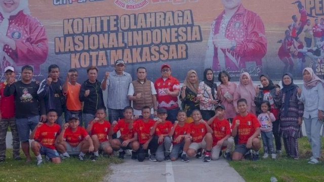 Ketua Askot PSSI Makassar Ahmad Susanto Lepas Klub Bangau Putra FC Berlaga di Garuda Anak Nusantara