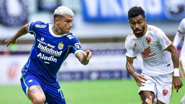 Persib Vs PSM 1-2, Juku Eja Naik ke Puncak Klasemen Geser Persija Jakarta