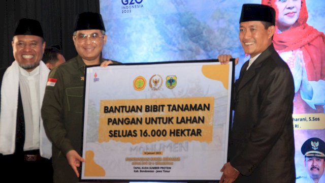 Di Bondowoso, Wamen Harvick Dorong Ribuan Santri Geluti Sektor Pertanian