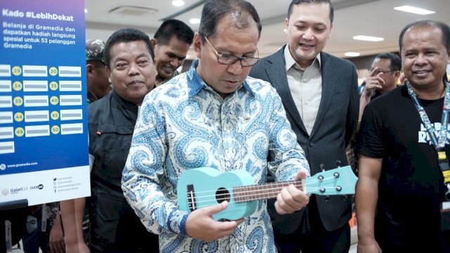 Resmikan Gramedia Store Mall Pettarani, Danny Pomanto : Pusat Literasi Baru di Makassar