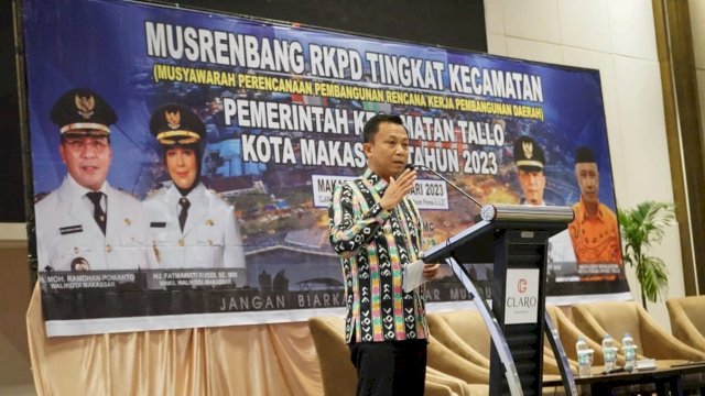 Perbaikan Infrastruktur Jadi Prioritas Usulan Warga di Musrenbang Kecamatan Tallo