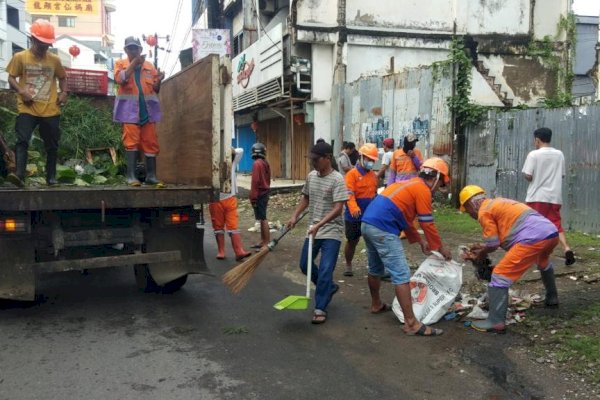 Helat Jappa Jokka Cap Go Meh 2023, Pemerintah Kecamatan Wajo Awali dengan Kerja Bakti