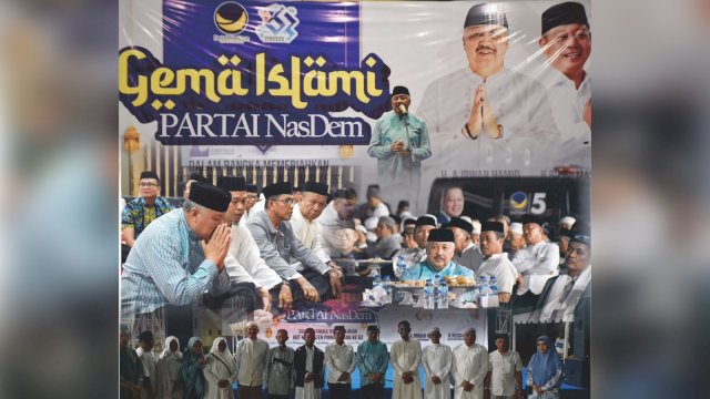 Partai NasDem Sambut HUT ke-63 Pinrang dengan Doa dan Dzikir.