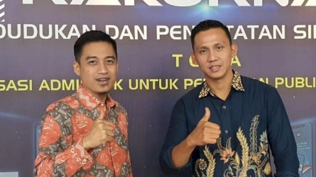 Kepala Disdukcapil Makassar Muh.Hatim.