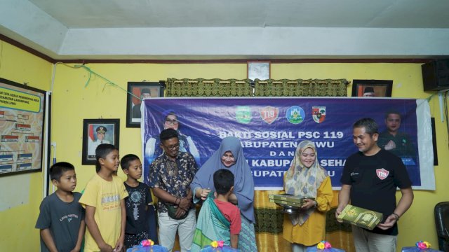 Forum KKS dan PSC 119 Luwu Kolaborasi Adakan Baksos Di Desa Binturu