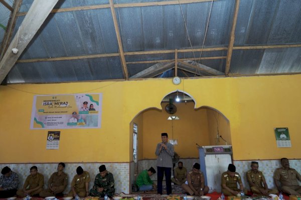 Peringati Isra Mi’raj, Bupati Luwu Basmin Mattayang Tekankan Tingkatkan Kualitas Ibadah dan Silaturrahmi