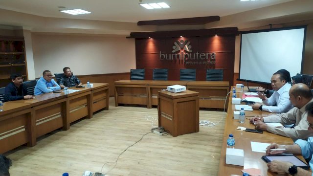 pertemuan Dirut, Dirtek & Lawyer PDAM Makassar dengan Pimpinan Pusat AJB Bumiputera di Jakarta.