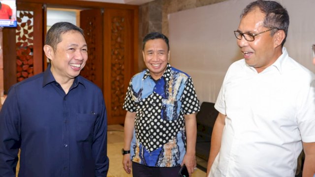 Danny Pomanto-Anis Matta Saling Lempar Pujian, Sebut Makassar Makin Maju