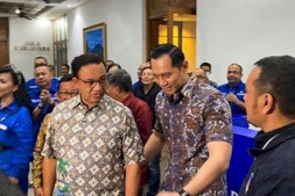 Bertemu AHY, Anies Ucapkan Terima Kasih ke Koalisi NasDem-PKS-PD