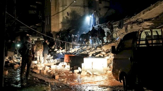 Mematikan, Gempa M 7,8 di Turki Tewaskan 245 Orang di Suriah!