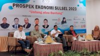 Perhimpunan Jurnalis Indonesia Pengda Sulsel Sukses Gelar Diskusi Prospek Ekonomi Sulsel 2023, Untung atau Buntung