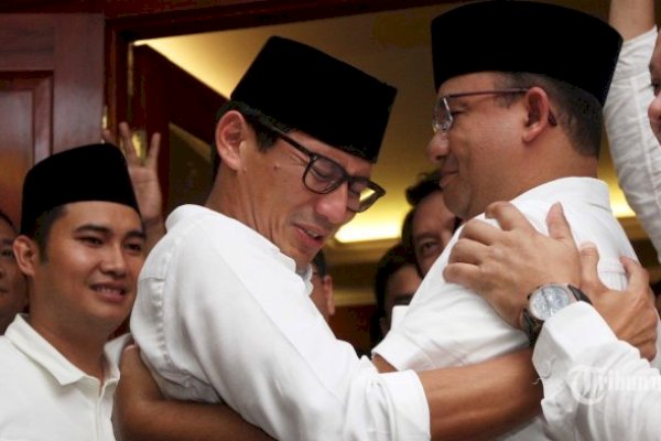 Keren! Tak Mau Jadi Polemik, Loyalis Anies Baswedan Siap Bayari Utang Rp50 Miliar ke Sandiaga Uno