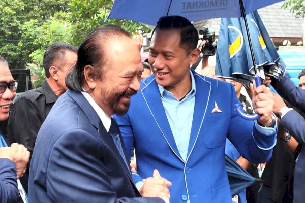 Surya Paloh Usai Bertemu AHY : Tak Ada Perbedaan di Koalisi Perubahan!