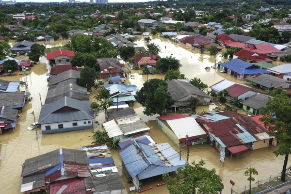Banjir Landa Malaysia, 4 Tewas dan 41.000 Dievakuasi