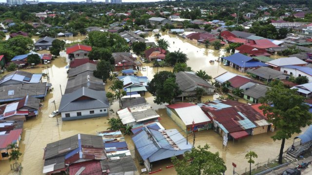 Banjir Landa Malaysia, 4 Tewas dan 41.000 Dievakuasi