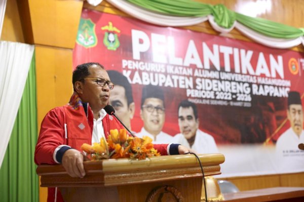 Danny Pomanto Harap Pengurus IKA Unhas Sidrap 2022-2026 Tingkatkan Kolaborasi Demi Kemajuan Wilayah