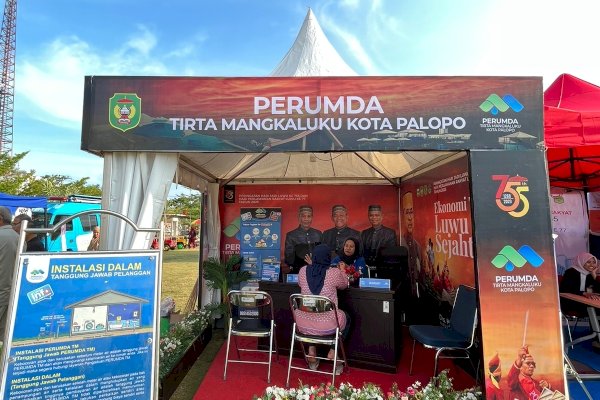Perumda Tirta Mangkaluku Palopo Turut Meriahkan HPRL