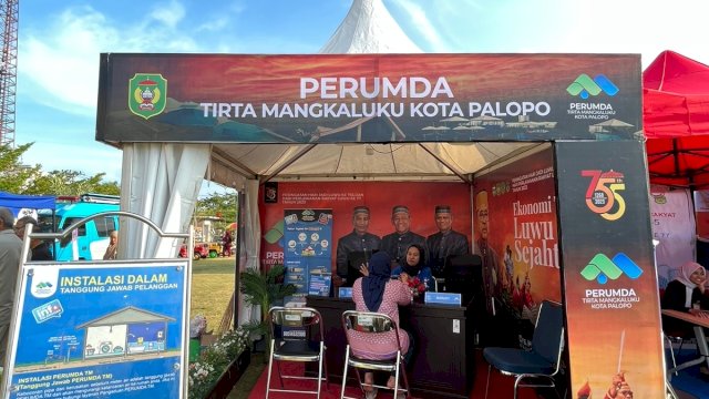 Perumda Tirta Mangkaluku Palopo Turut Meriahkan HPRL