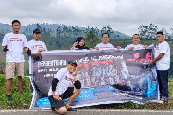 Honda Cityzen chapter makassar gelar Program kerja 2 tahun kedepan