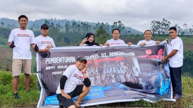 Honda Cityzen chapter makassar gelar Program kerja 2 tahun kedepan