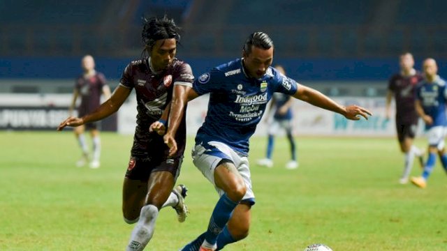 Rekap Hasil Liga 1 : Persib Bandung dan PSM Makassar Sama-sama Imbang, Berjarak 13 Poin di Klasemen