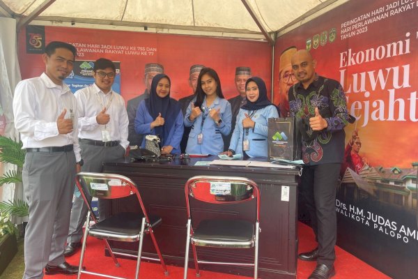 Ikut Meriahkan HPRL, Perumda Tirta Mangkaluku Buka Stand di Pasar Rakyat