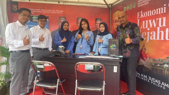 Ikut Meriahkan HPRL, Perumda Tirta Mangkaluku Buka Stand di Pasar Rakyat