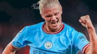 5 Gol Bersejarah Erling Haaland usai Manchester City Lumat Leipzig 7-0