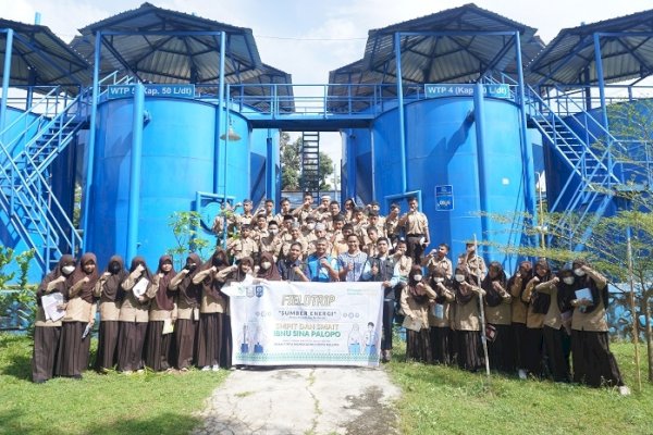 SMP dan SMA IT IBNU SINA Field Trip Ke Perumda Tirta Mangkaluku Palopo