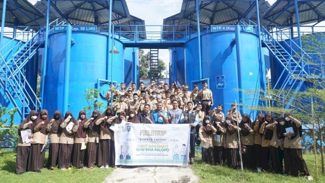 SMP dan SMA IT IBNU SINA Field Trip Ke Perumda Tirta Mangkaluku Palopo