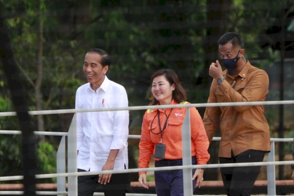Bupati Luwu Basmin Mattayang Hadiri Kunker Presiden RI di PT. Vale