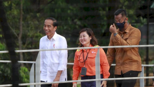 Bupati Luwu Basmin Mattayang Hadiri Kunker Presiden RI di PT. Vale