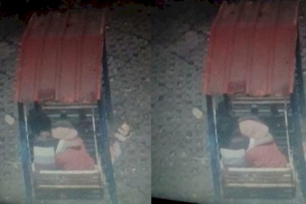 Sejoli Mesum di Sampang Viral Terekam CCTV