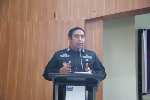 Bupati Chaidir Syam Minta Program Kerja Perangkat Daerah Fokus pada Pencapaian Visi-Misi Pemerintahan