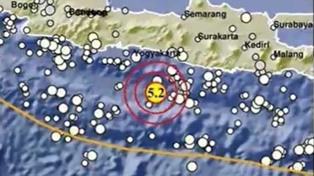Gempa Magnitudo 5,2 Guncang Kulonprogo Yogyakarta
