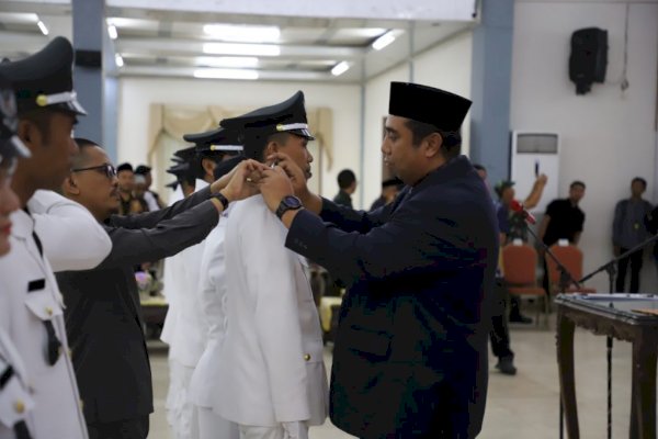 Lantik Kepala Desa Terpilih, Bupati Chaidir Syam: Jabatan Bukan Jalan untuk Kita Menjadi Raja!