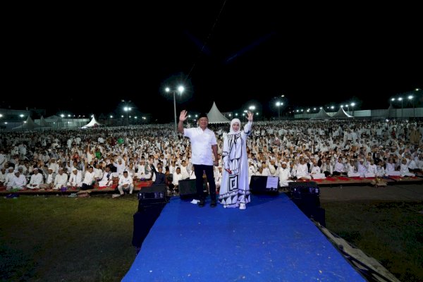 Dzikir dan Tabligh Akbar Ultah ke-50 Rusdi Masse Banjir Lautan Manusia, Doakan NasDem Pemenang 2024