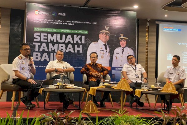 Forum Perangkat Daerah Disdag Hadirkan Tiga Pemateri, Salah Satunya Kepala BPS Makassar