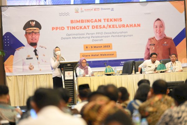 Optimalkan Peran PPID Desa dan Kelurahan, Diskominfo-SP Sulsel Gelar Bimtek