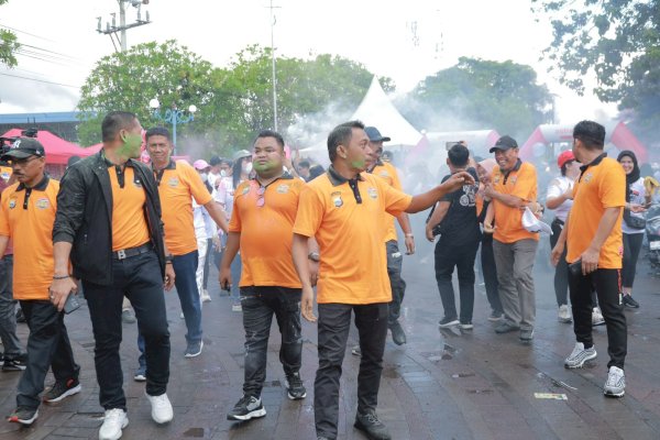 Bhayangkara 77 Color Run 2023, syahar: Kita Kawal-Jaga Stabilitas Pemilu